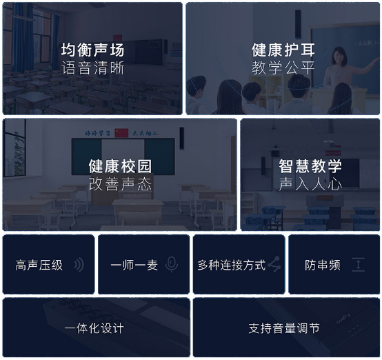 案例 杨嘉墀实验学校引进清听声学校园定向音响系统和一体化教室音箱(图8)