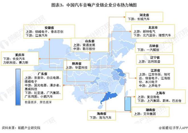 【干货】2024年汽车音响行业产业链全景梳理及区域热力地图(图3)