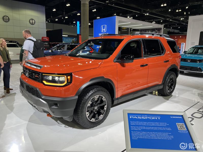 2024洛杉矶车展：新一代本田Passport亮相(图6)