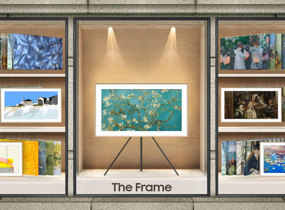 三星CES 2024推出全新Music Frame音箱：打造卓越音质体验与家居完美融合(图1)