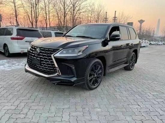 2024款雷克萨斯LX570平行进口最新售价直降20万起(图1)