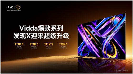 颠覆者Vidda：三年跃升电视行业前二背后的成长逻辑(图2)