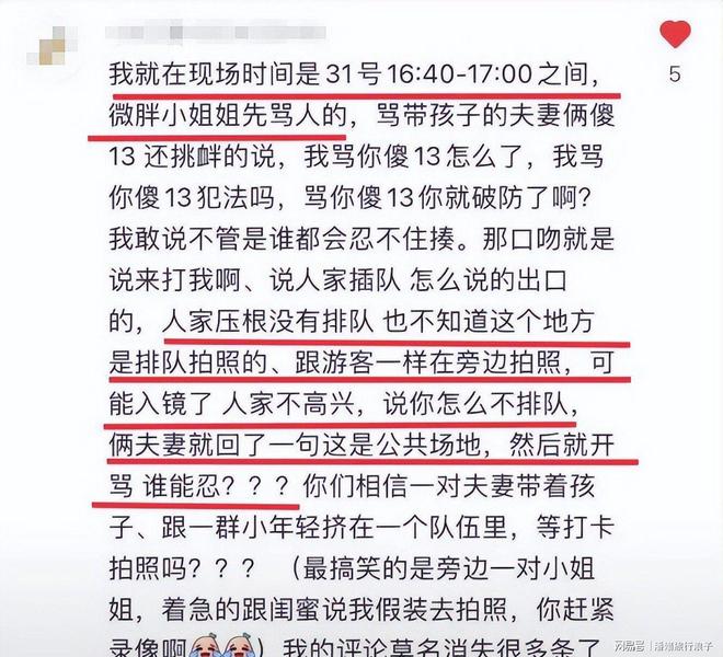 迪士尼打架后续情侣女生对小孩动手目击者发声情侣被骂惨(图11)