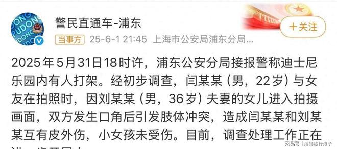 迪士尼打架后续情侣女生对小孩动手目击者发声情侣被骂惨(图15)
