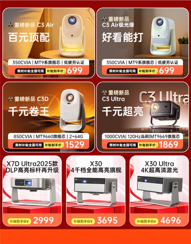 2026年投影仪十大口碑品牌推荐：教你如何选择品牌、产品(图1)