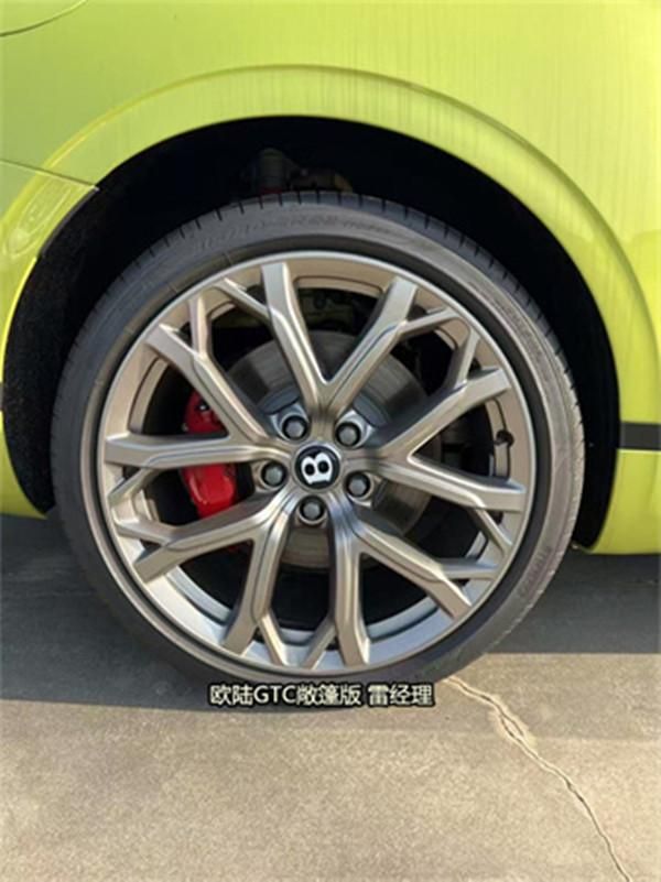 2024款宾利欧陆GTC S限量敞篷版青柠绿亚麻白帝王蓝现车特价含税(图7)