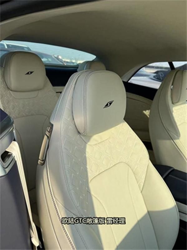 2024款宾利欧陆GTC S限量敞篷版青柠绿亚麻白帝王蓝现车特价含税(图5)